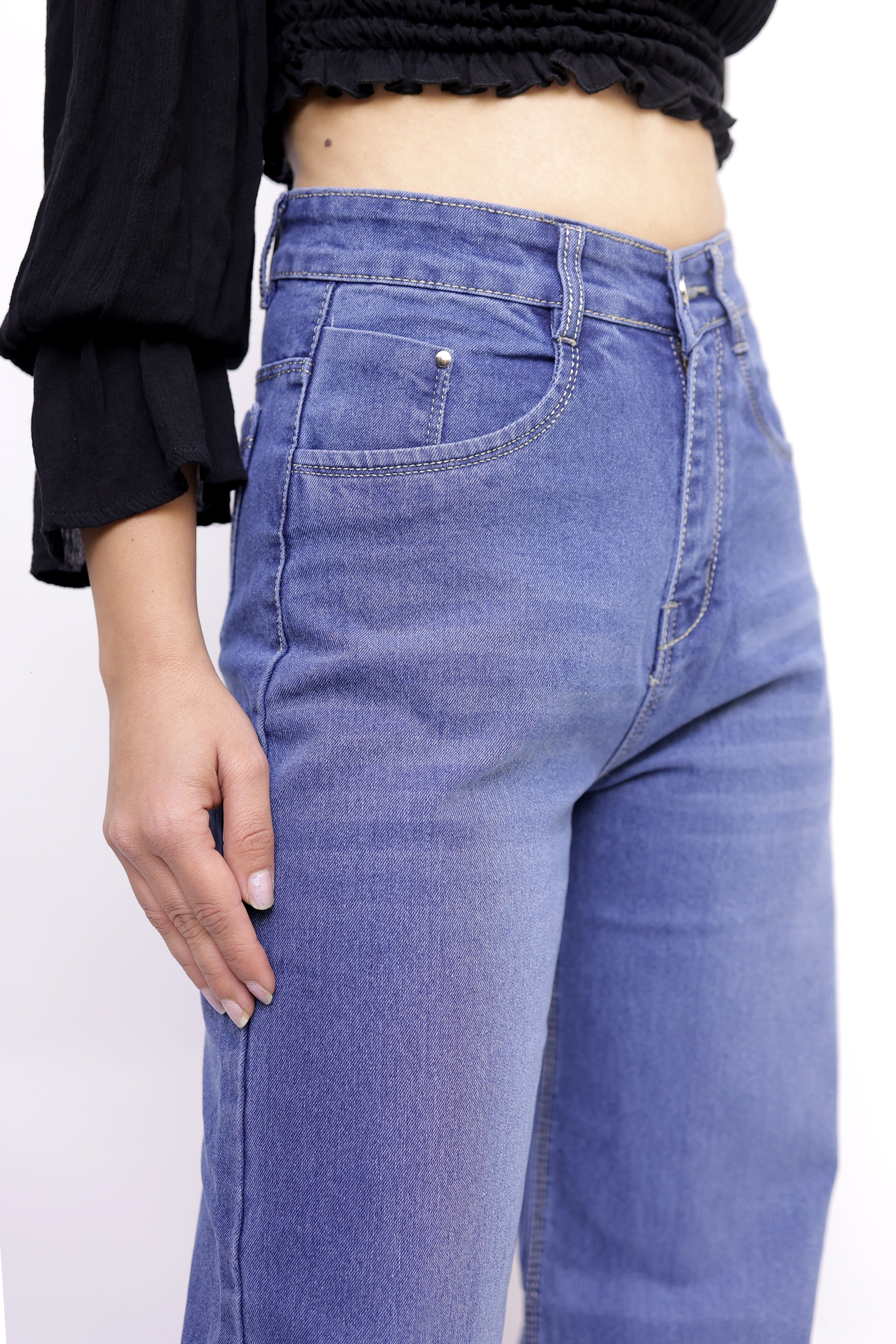 Signature Wide-Leg Denim