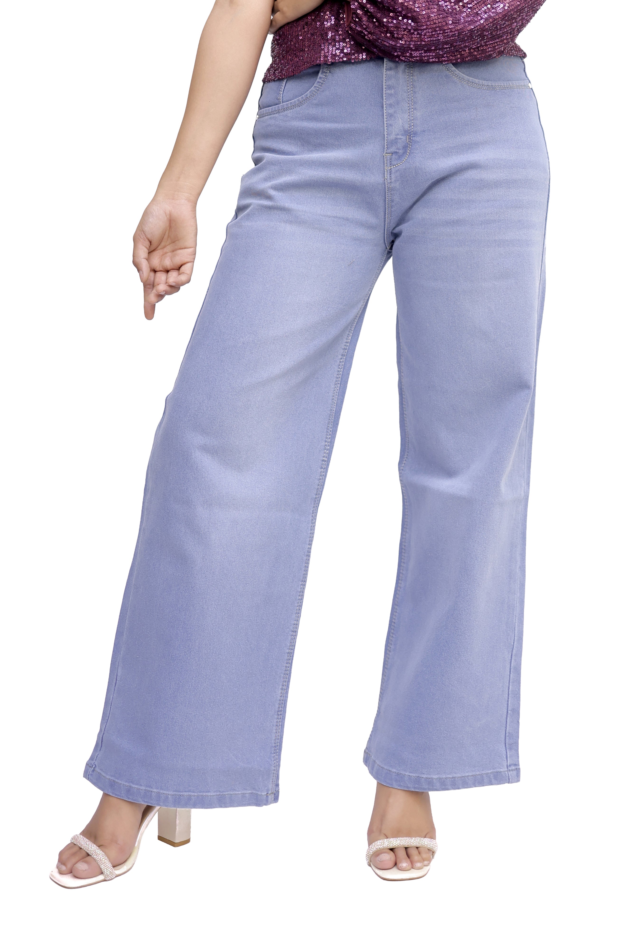 Royal Flared High-Rise Denim