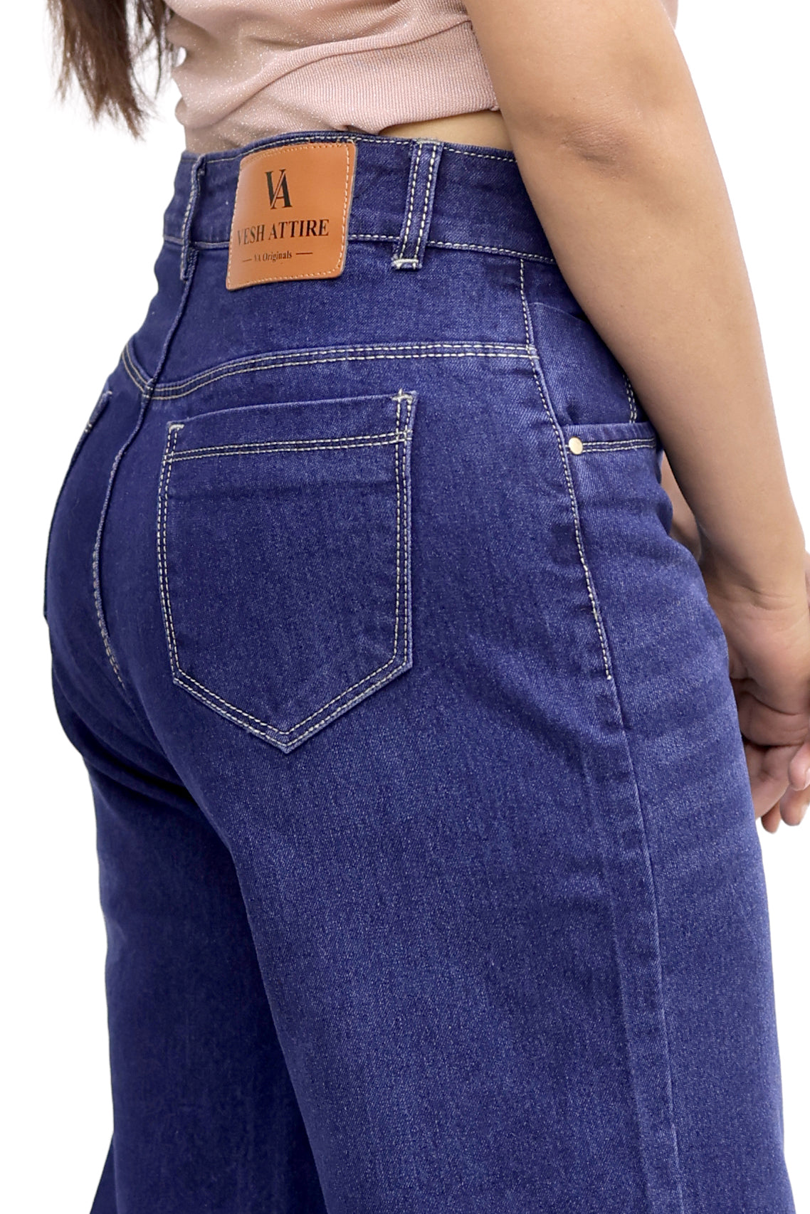 Midnight Wide-Leg Denim