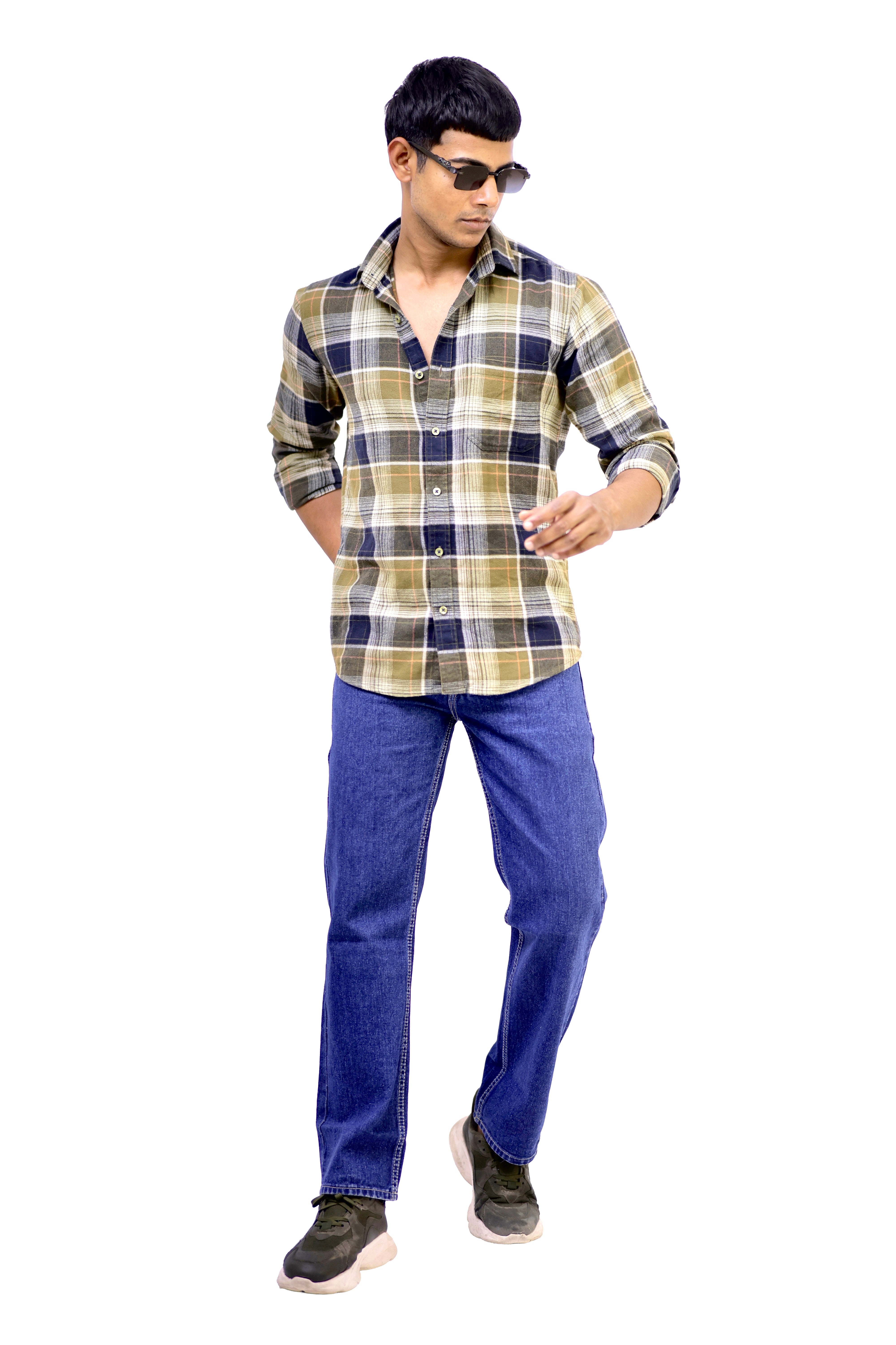 Dark Indigo Relaxed Fit Denim