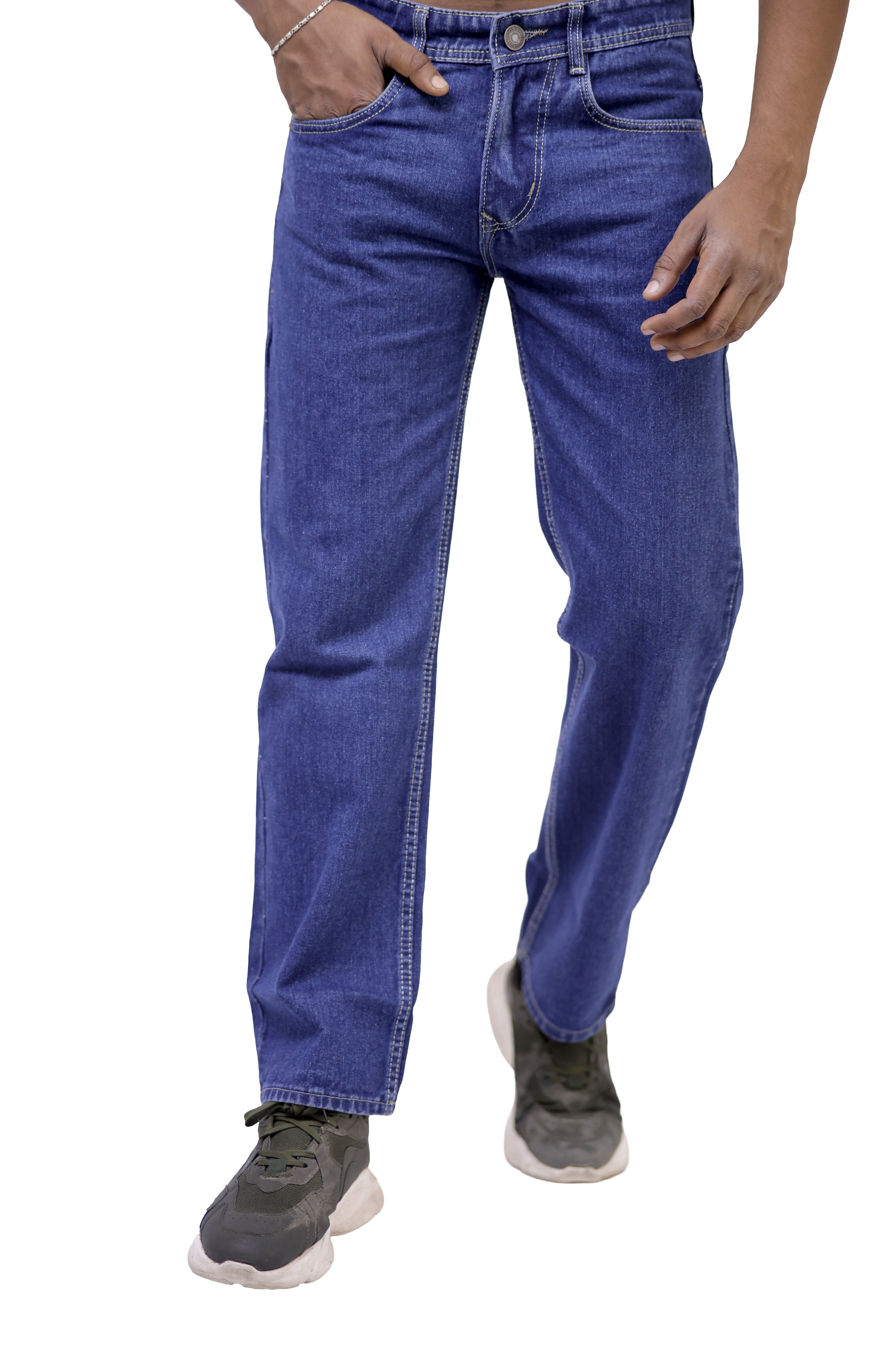 Dark Indigo Relaxed Fit Denim