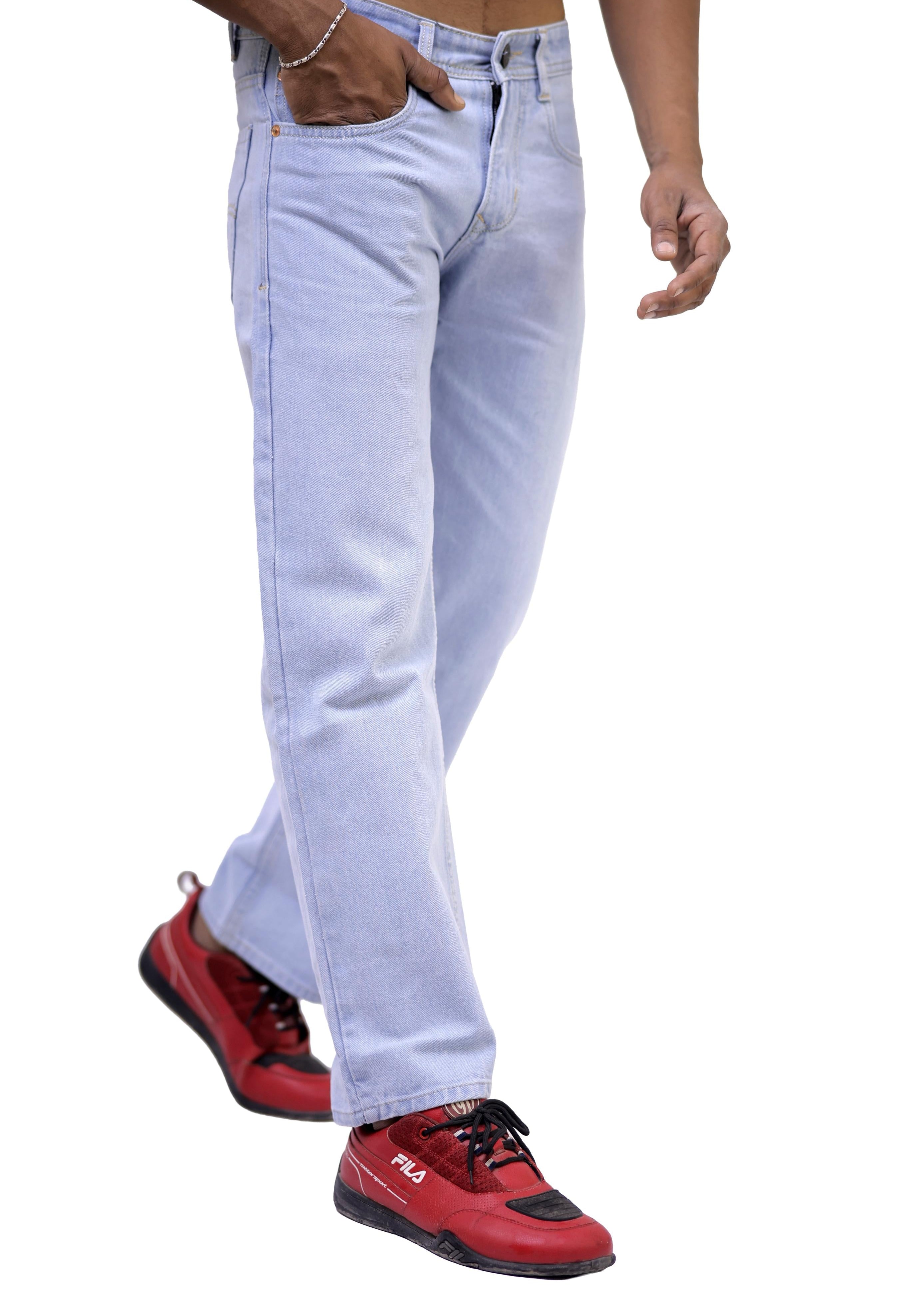 ➡ Ice Blue Comfort Fit Denim