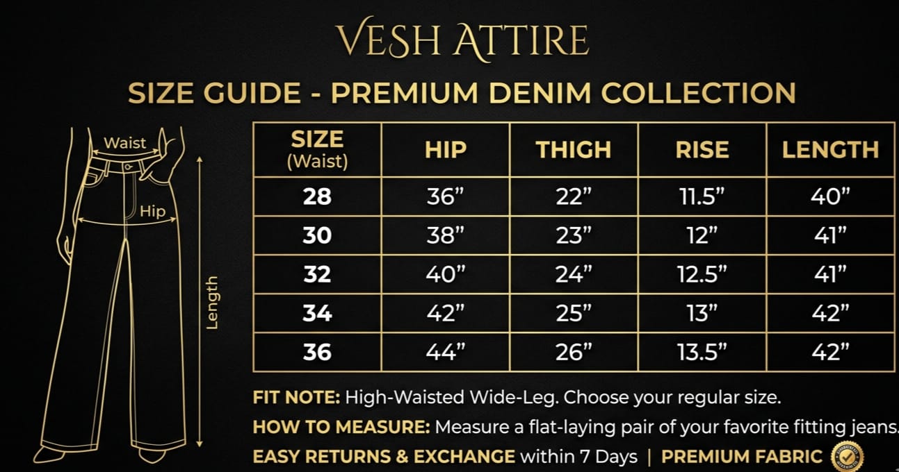 Elite High-Rise Wide-Leg Denim